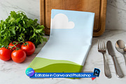 Kitchen folded towel mockup, a Household Mockup by Rami's Mockups (Thumbnail 2 of 3)