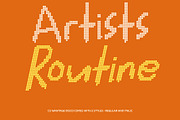 CS Wantage Disco, a Handwritten Font by Craft Supply Co. (Thumbnail 4 of 8)