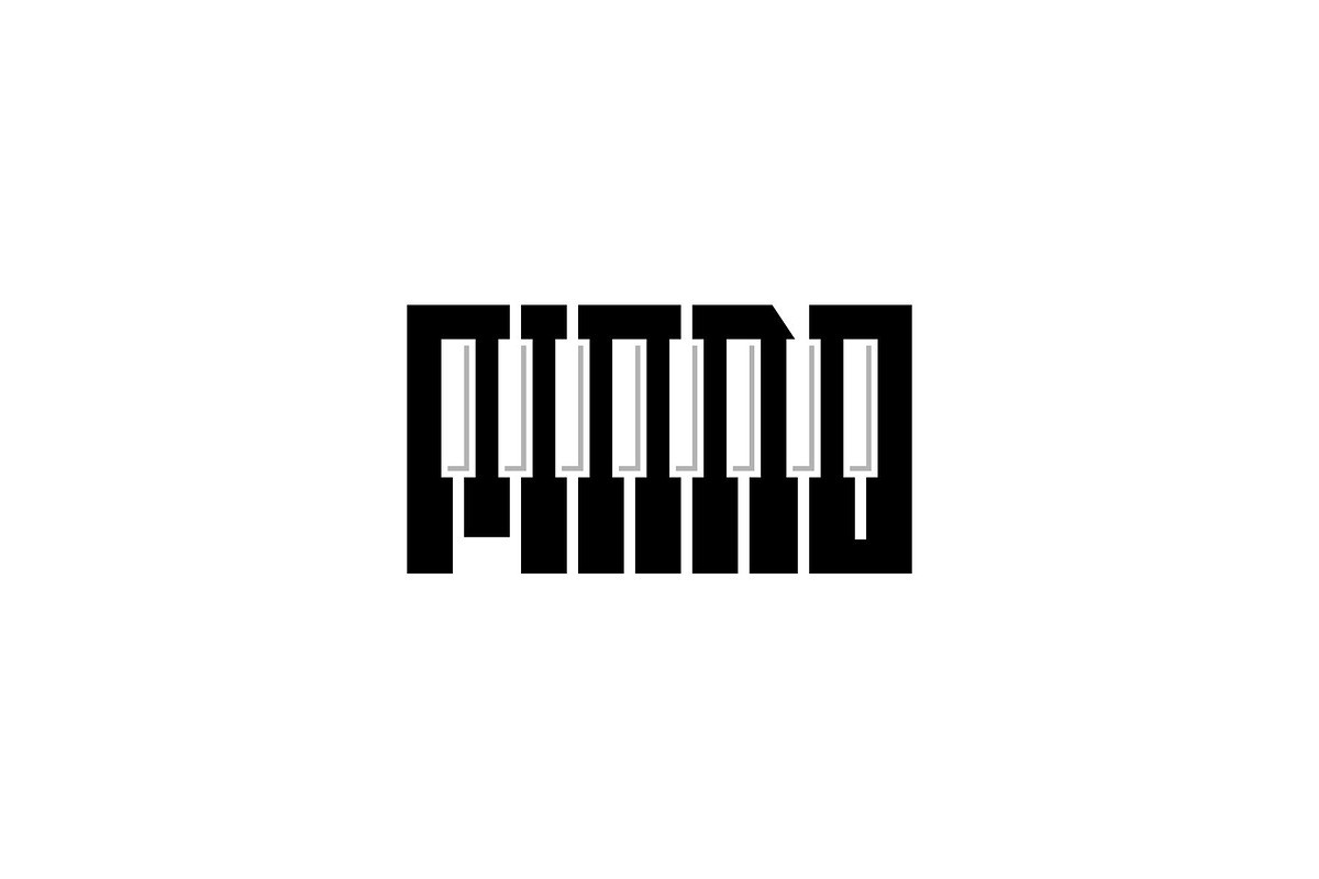 Piano Musical Symphony Logo, a Branding & Logo Template by Buqancreative (Photo 1 of 2)