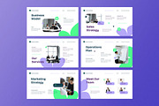 White Tech Company Powerpoint, a Presentation Template by Aiyari Graphic (Thumbnail 3 of 5)