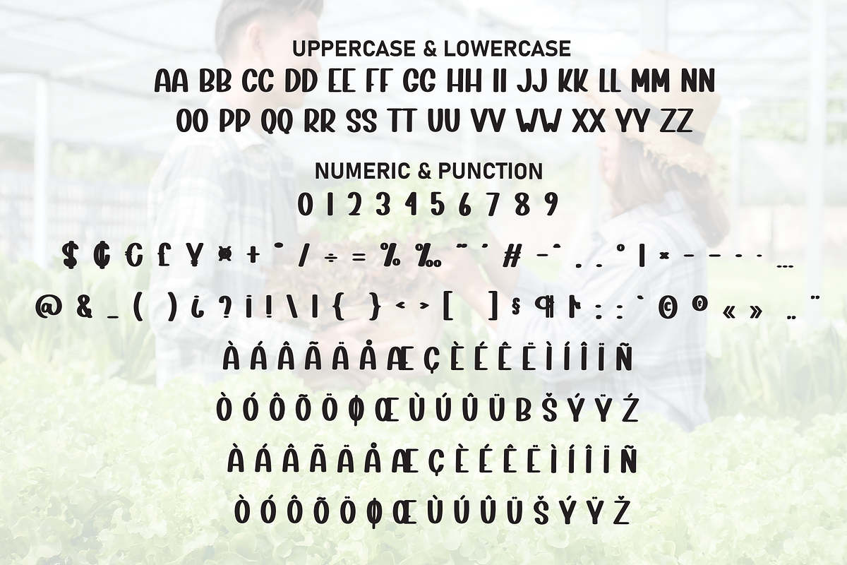 Farming | Script Font, a Script Font by Scratchones