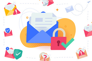 Email message security digital tech