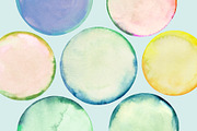 Watercolor Circles, an Object Graphic by Basia Stryjecka (Thumbnail 10 of 16)