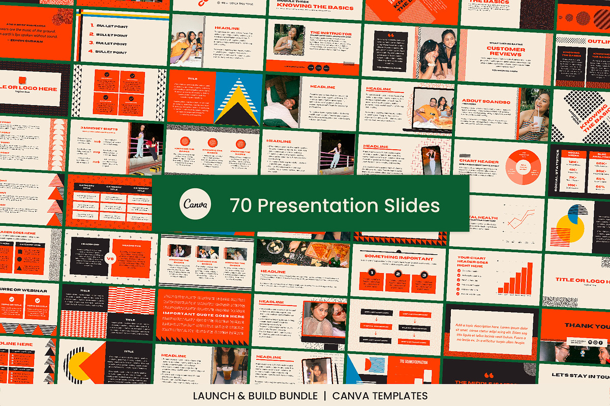 Anti-Social Canva Presentation deck, a Presentation Template by WorkShy Studio (Photo 4 of 8)