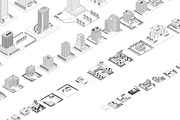 Cartoon Low Poly Night City Pack, an Architecture 3D Model by Anton Moek (Thumbnail 11 of 12)