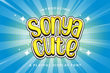 Sonya Cute - Playful Display Font