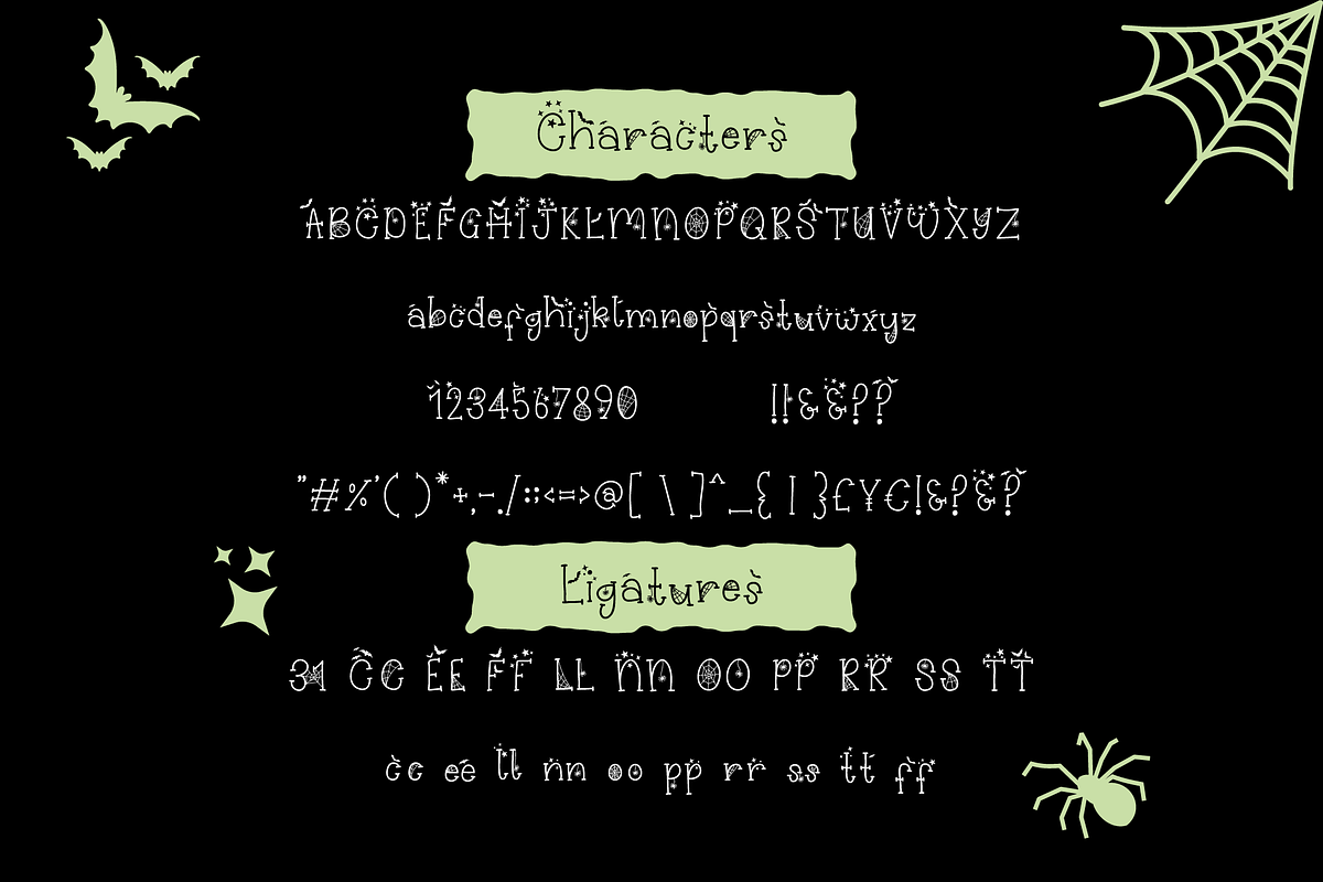 Spookerly Halloween Font, a Serif Font by Dancing with Ink (Photo 25 of 25)