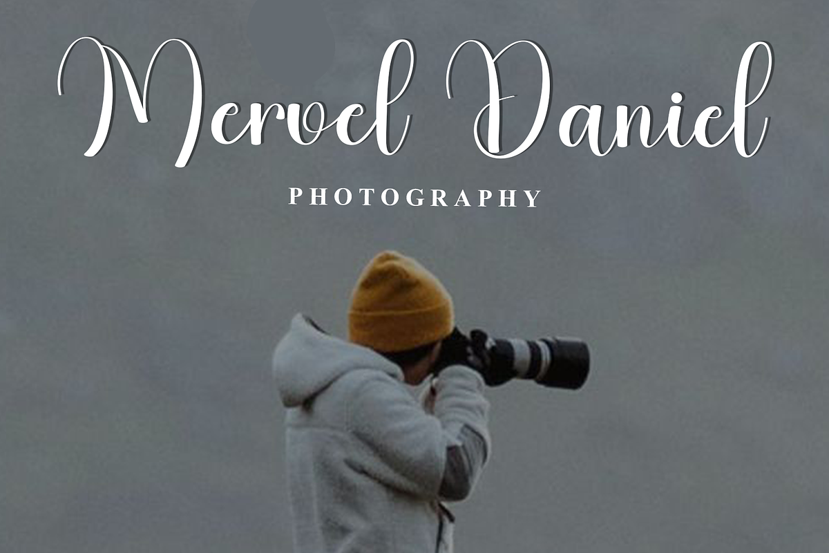 Photograph Signature, a Handwritten Font by InermediaSTUDIO (Photo 6 of 8)