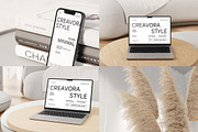 Pearn - Minimal Photo and Mockup, a Device Mockup by Creavora (Thumbnail 4 of 6)
