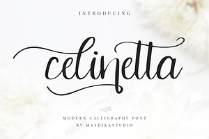 Celinetta Script Modern Calligraphy