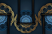 Mandala Oriental Floral art Bundle, a Background Graphic by NJ Himel (Thumbnail 6 of 97)