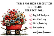 Whimsical Spring Clipart Bundle, a Seasonal Illustration by OK Design (Thumbnail 4 of 6)