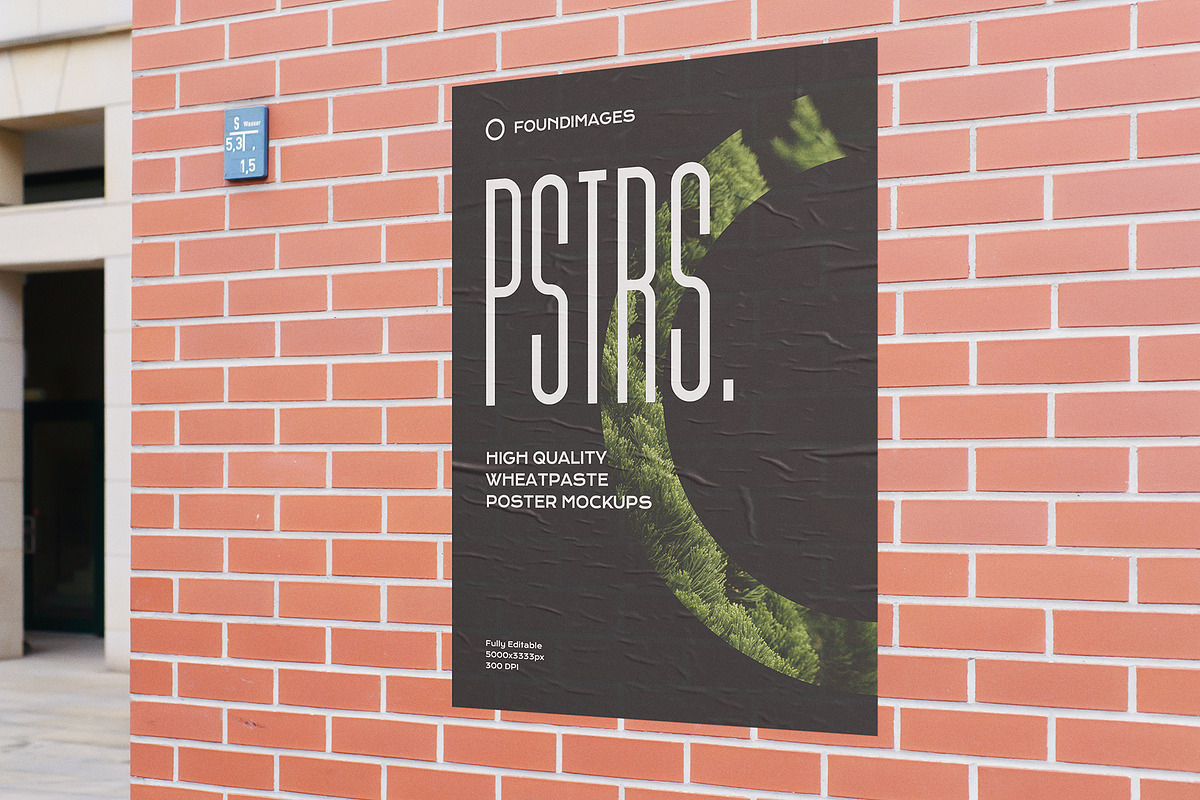 34 poster mockup bundle, an Advertising Mockup by FoundImages (Photo 13 of 34)