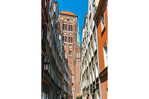 St mary's church in gdansk poland stock photo containing gdansk and church, an Architecture Photo by Leonid Andronov
