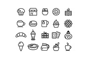 400+ outline FOOD ICONS, an Outline Icon by marusdesign (Thumbnail 23 of 24)