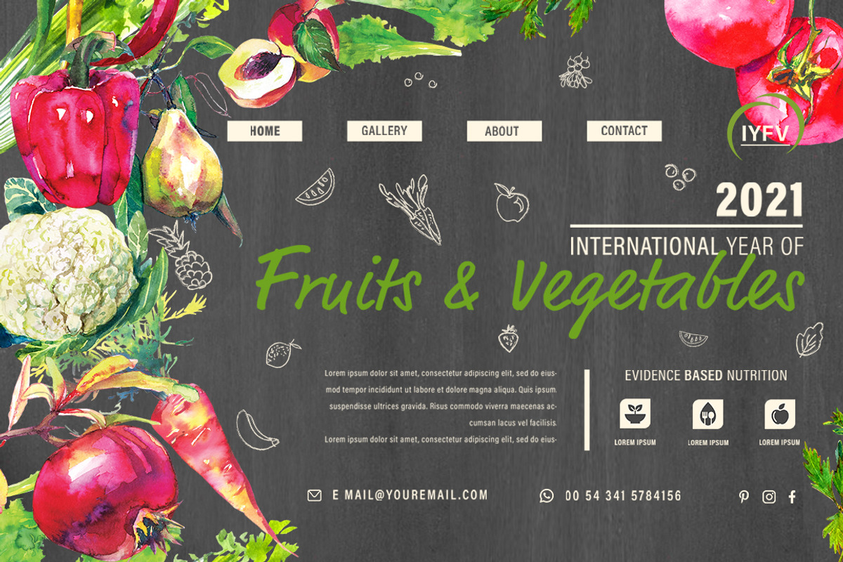 Vegetables clipart watercolor, a Food Illustration by Vero Arts (Photo 5 of 9)