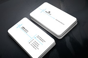 Clean Medical Business Card, a Business Card Template by DesignGhar (Thumbnail 1 of 4)