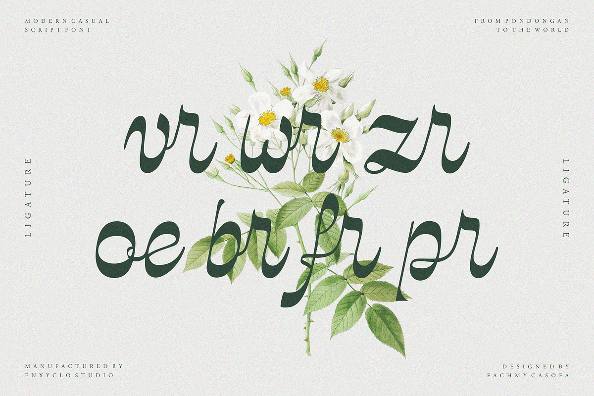 NCL Kisgade — Luxury Font, a Script Font by Enxyclo Studio (Photo 19 of 20)