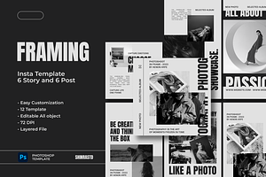 Framing Photography Instagram Templa