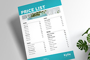 Price List Flyer, a Flyer Template by Aarley Kaiven (Thumbnail 3 of 3)