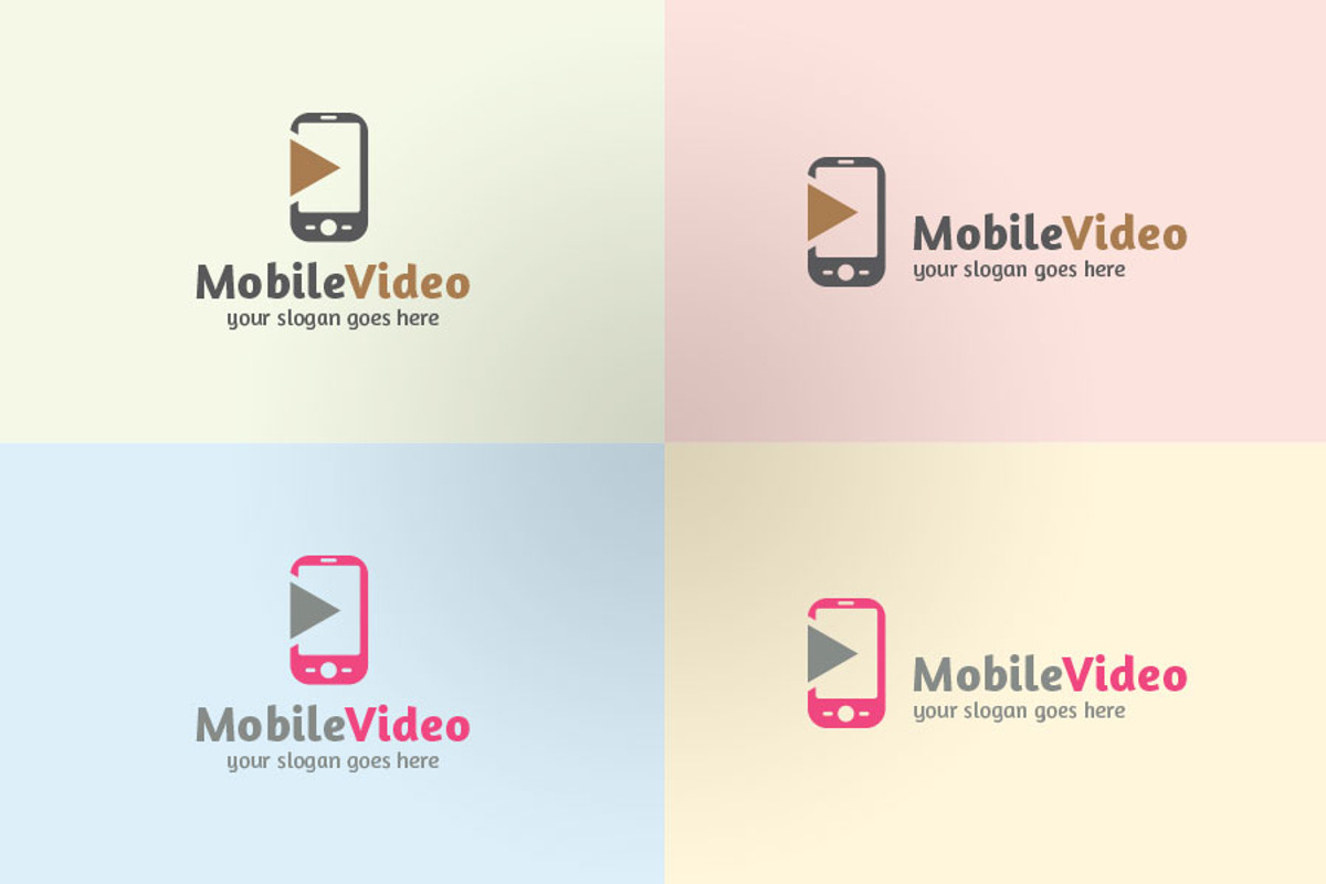 Mobile Video Logo, a Branding & Logo Template by Dotnpix (Photo 4 of 5)