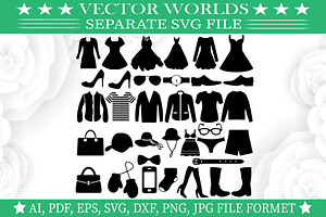 Clothes Svg, Dress Svg, an Object Graphic by VectorWorlds