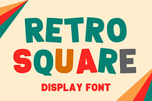 Retro Square Font