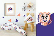Geometric animals and birds, an Animal Illustration by TashaDraw (Thumbnail 4 of 10)