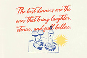 Saturday Catalan Bold Brush Font, a Script Font by Letterena Studios Script (Thumbnail 9 of 20)