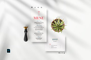 Modern Simple Wedding Invitation Set, an Invitation Template by Azka Creative (Thumbnail 3 of 5)