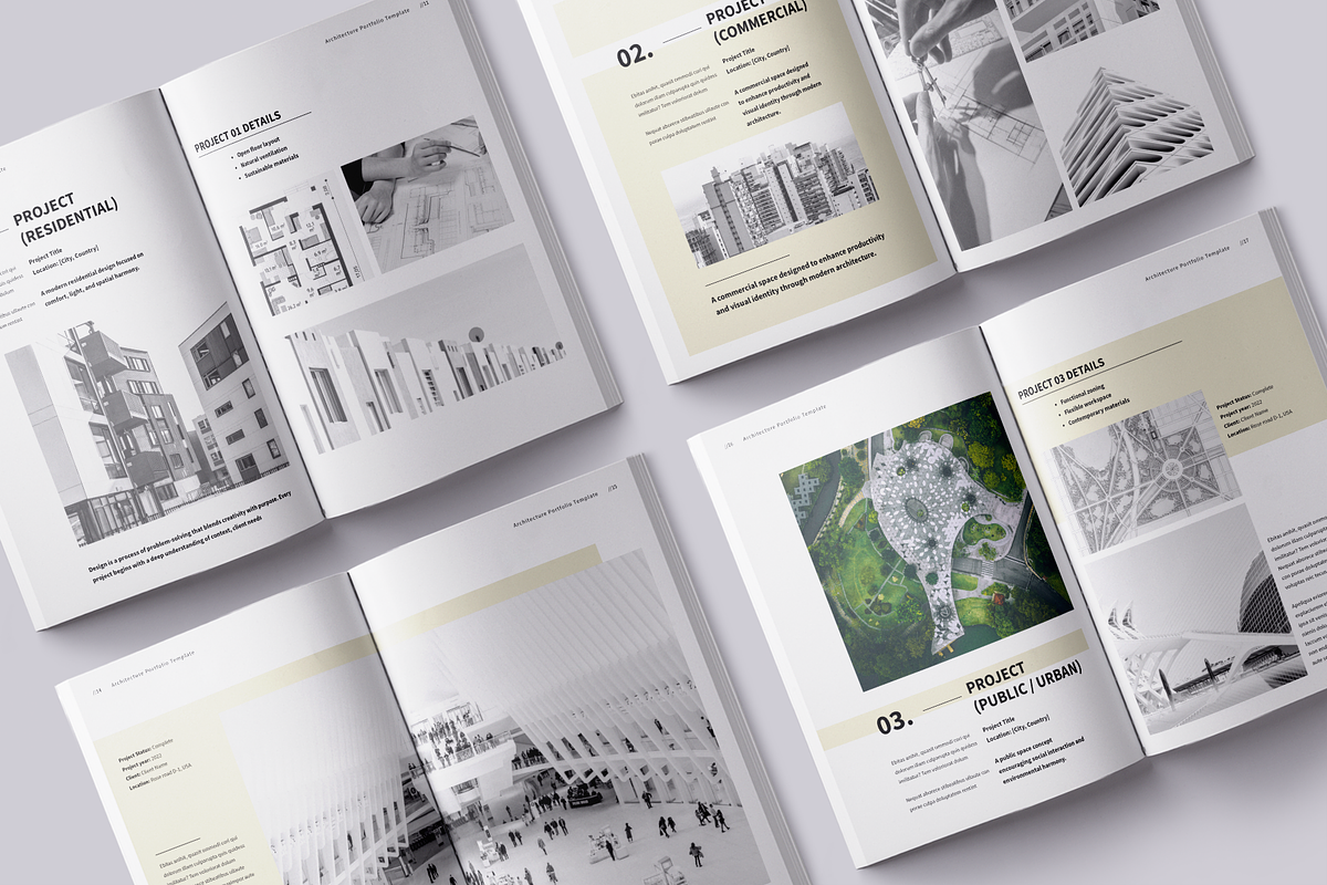 Architecture Portfolio | Canva, a Brochure Template by ArtisticLand (Photo 7 of 12)