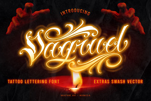 Dagruel - Tattoo Font