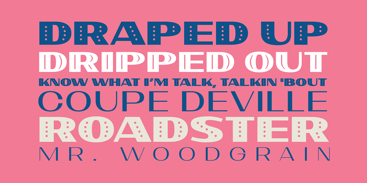 Hoodie, a Sans Serif Font by TypeUnion (Photo 2 of 12)