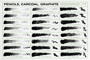 Photoshop Pencil Brushes, a Brush Add-On by David Creighton-Pester (Thumbnail 2 of 3)