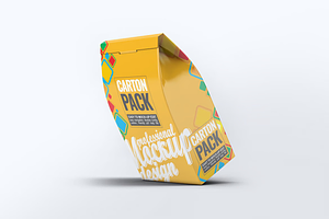 Carton Box Pack Mock-Up