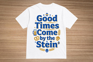 Oktoberfest Beer T-Shirt Design