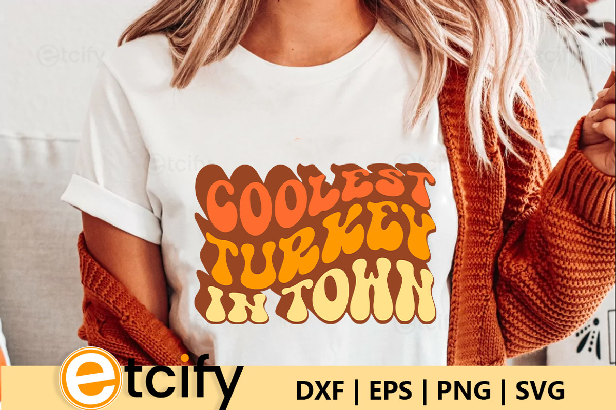 Retro Thanksgiving SVG Bundle, an Illustration by Etcify (Photo 2 of 7)