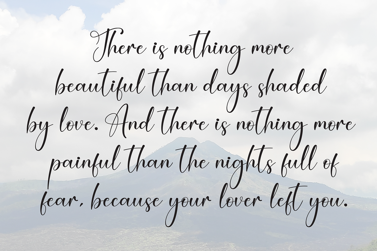 Coffee | Script Font, a Handwritten Font by Scratchones (Photo 6 of 9)