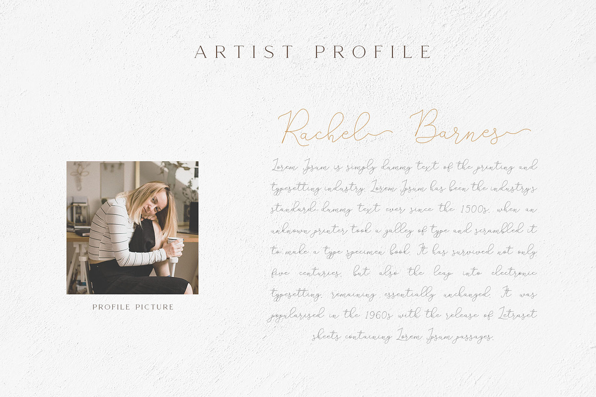 Gamour - Elegant Serif Font + Bonus preview 5