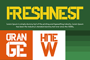 Qualities Stencil Font, a Sans Serif Font by 177Studio (Thumbnail 2 of 7)