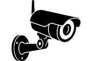 Security camera icons, a Technology Illustration by jahid234 (Thumbnail 5 of 13)