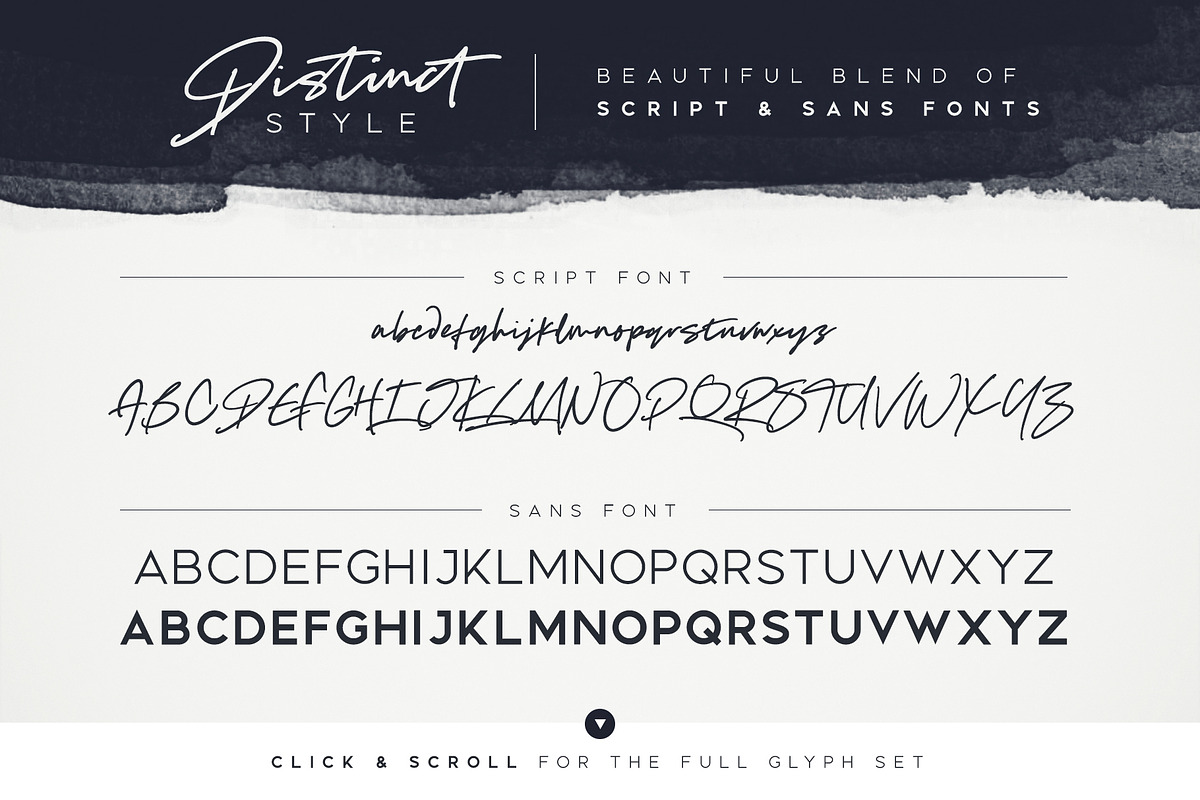 Distinct Style Font Duo, a Sans Serif Font by Sam Parrett (Photo 9 of 9)