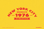 Empire State – A Rustic Font, a Sans Serif Font by Komet & Flicker (Thumbnail 11 of 15)