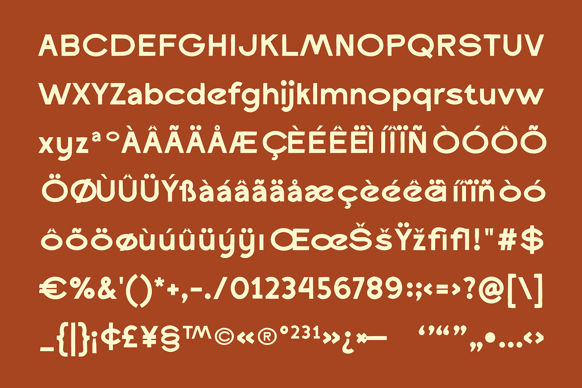 SFC West Lodge, a Sans Serif Font by Skilline Supply Co. (Photo 4 of 5)