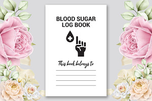 Blood Sugar Log Book KDP Interior