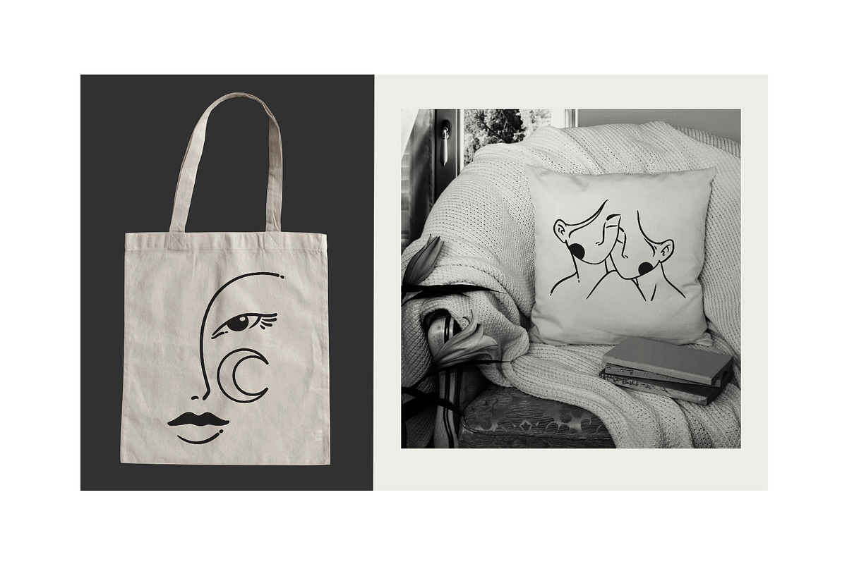 you are beautiful. simple line set, a Person Illustration by heyXeni (Photo 2 of 8)