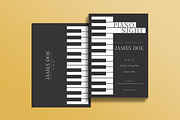 Piano Night Flyer, a Flyer Template by FaraHelal (Thumbnail 2 of 2)