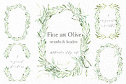 Green Bundle. vol.2. Watercolor, a Decorative Illustration by LABFcreations (Thumbnail 7 of 14)
