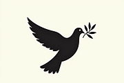 Peace Bird Silhouette Pack, an Illustration by jahid234 (Thumbnail 12 of 21)