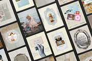 Nostalgic Beach Instagram Templates, a Social Media Template by Pani Temp. (Thumbnail 6 of 16)